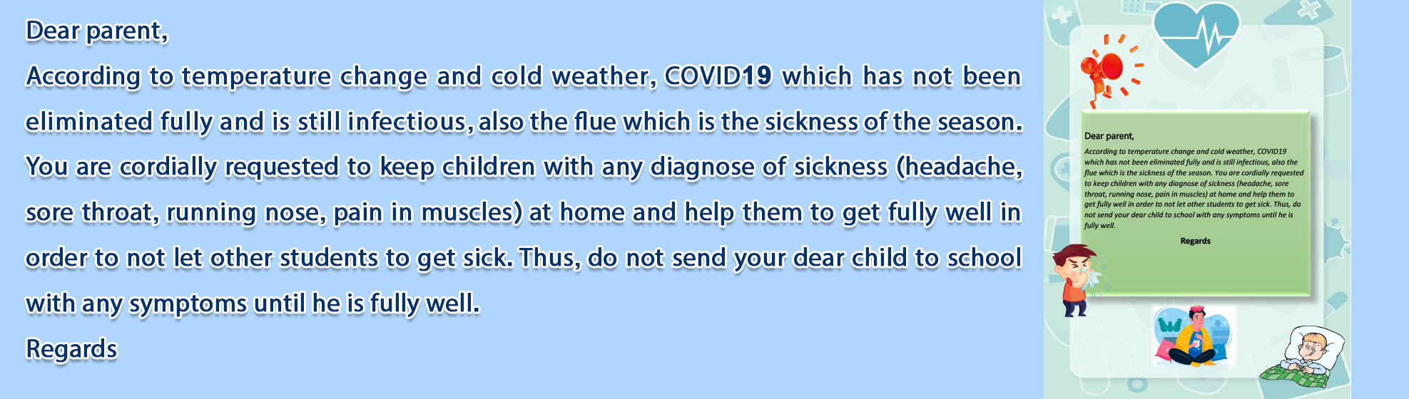 Healthcare - flue