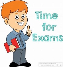 Grade Six exams timetable