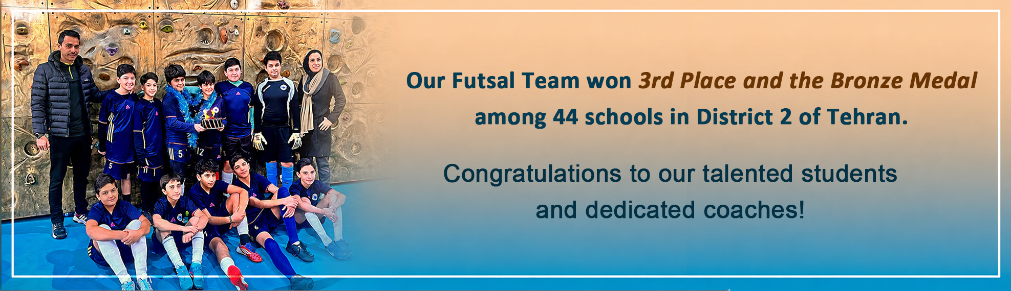 Proud Achievement for Our Futsal Team